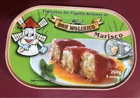 Pimientos del piquillo rellenos de marisco