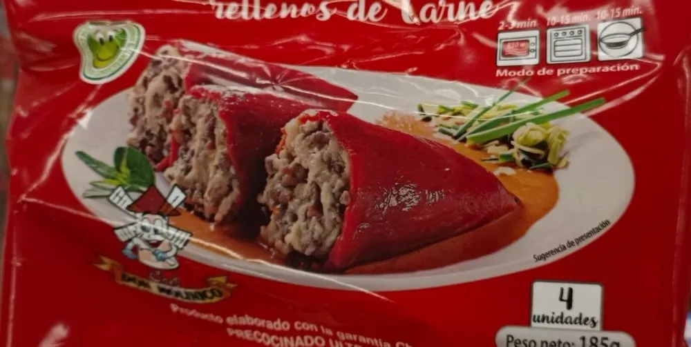 Pimientos rellenos carne
