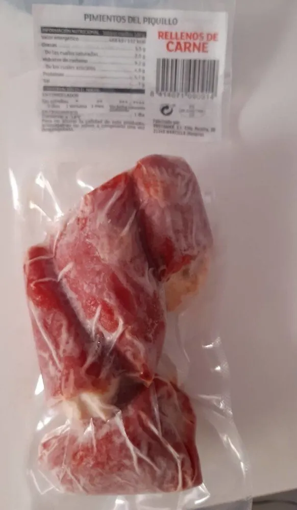 Pimientos del piquillo rellenos de carne