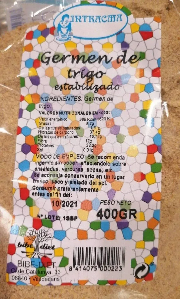 Germen de trigo estabilizado