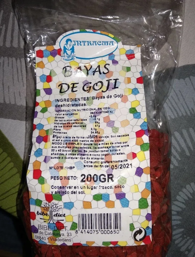 Bayas de goji