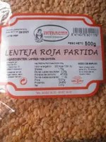 Lenteja roja partida