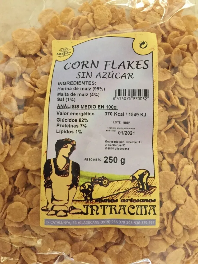 Corn flakes sin azucar