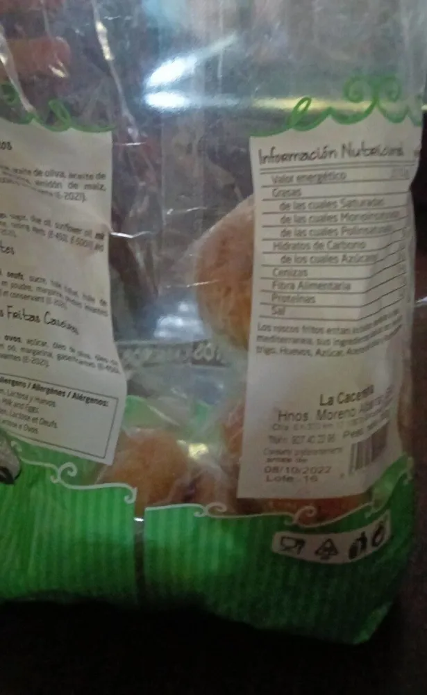 Roscos fritos caseros