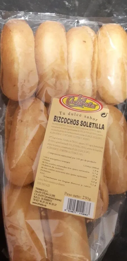 Bizcochos soletilla