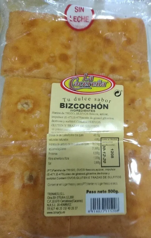 Bizcochon La cacereña