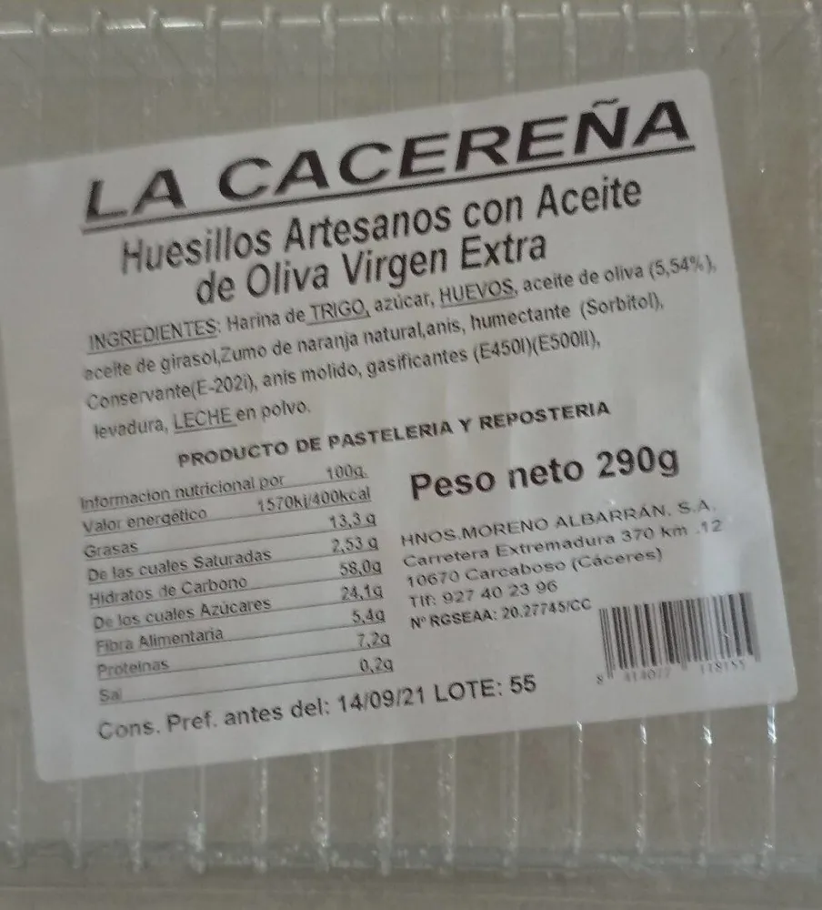 Huesillos artesanos con aceite de oliva virgen extra