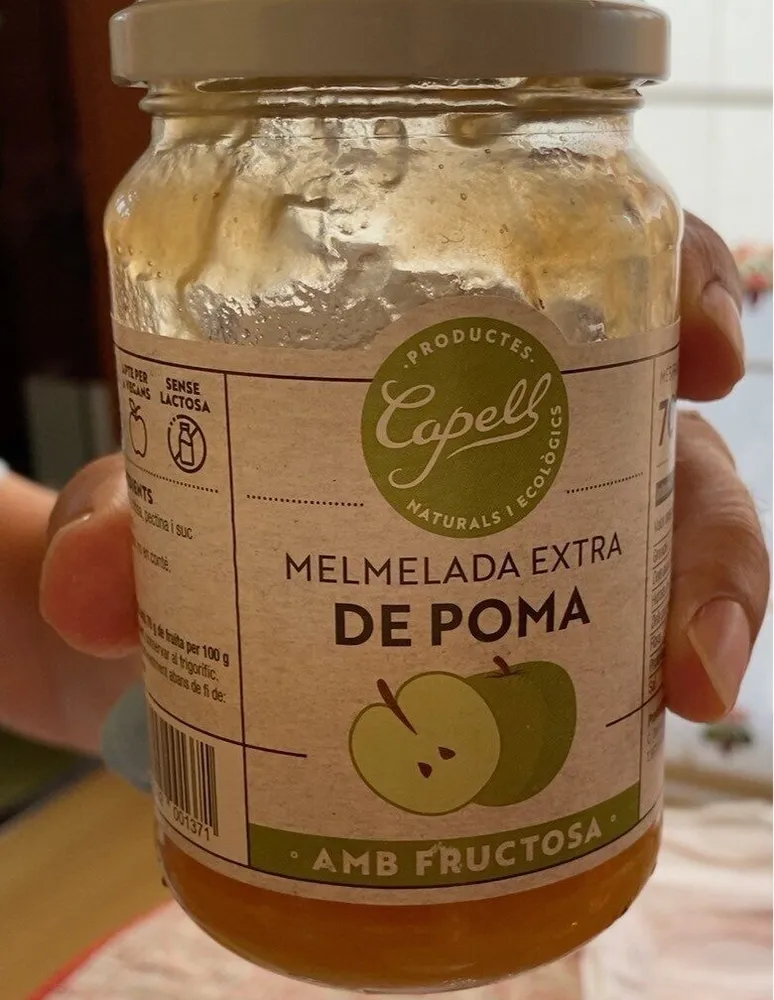 Melmelada extra de poma amb fructisa