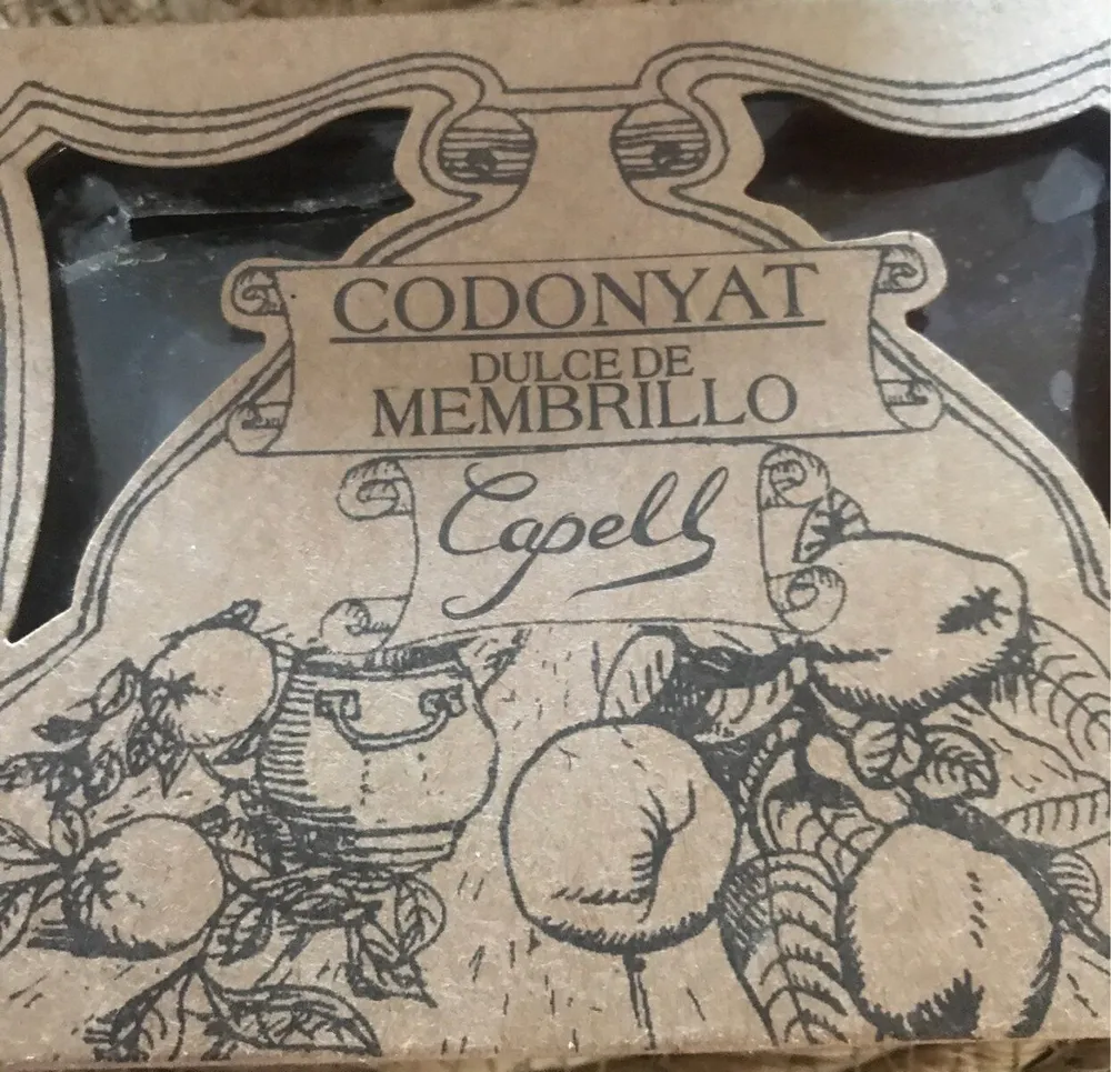 Dulce de membrillo artesano Capell