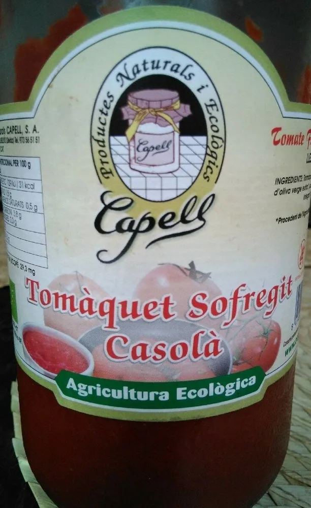 Tomate sofrito casero