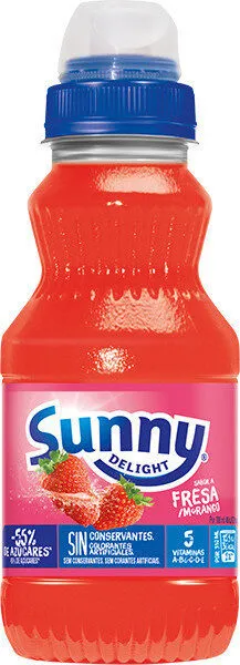Refresco sabor a fresa