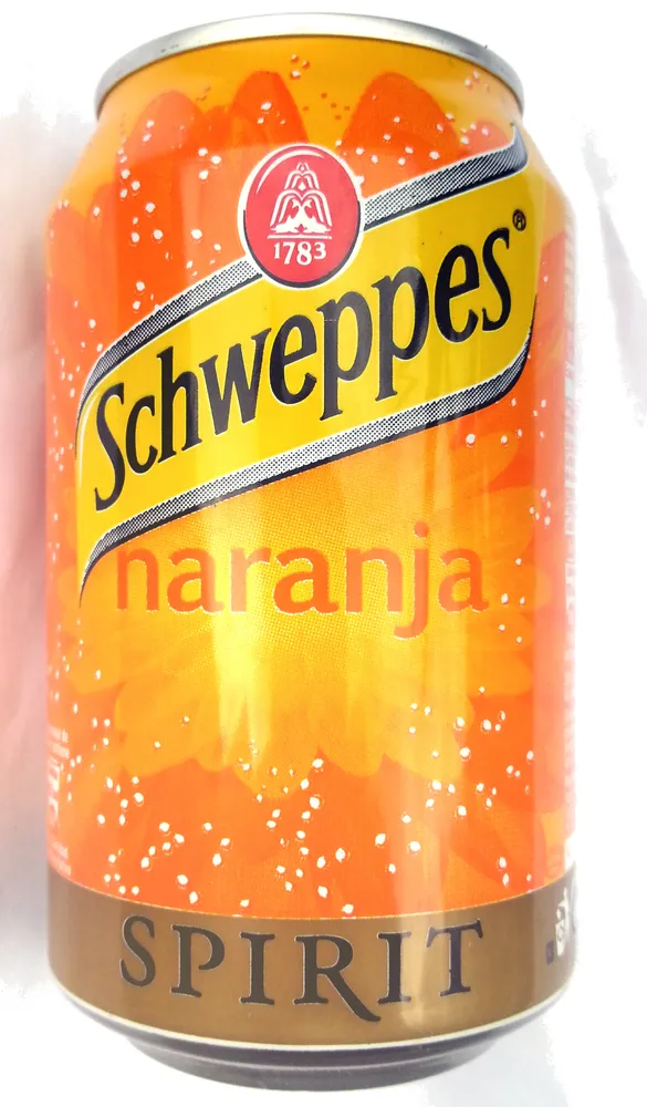Schweppes naranja spirit