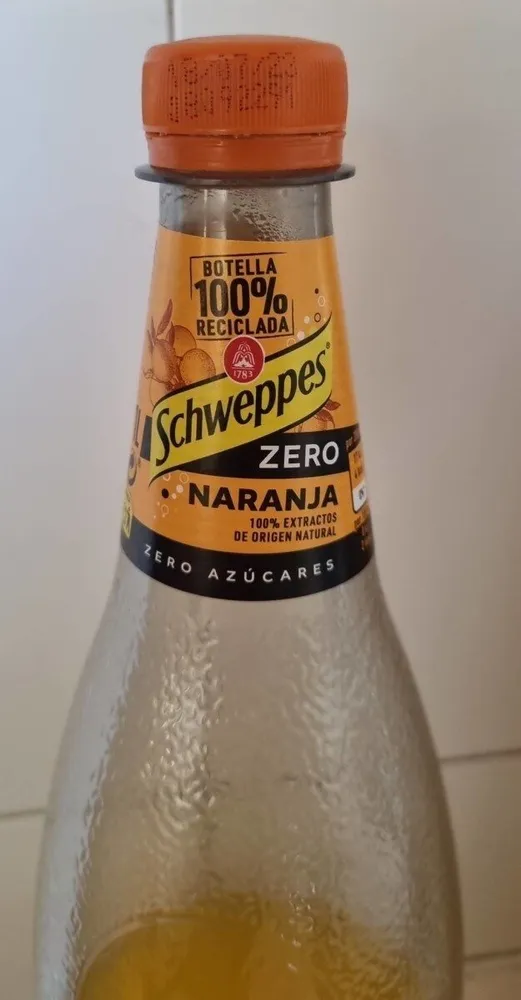 Schweppes naranja zero