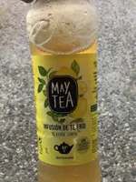 Refresco de infusión de té verde y limón bajo calorías