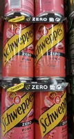 TÓNICA SCHWEPPES PINK ZERO LATA