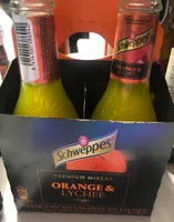 Premium mixers Orange lychee