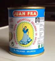 Aceitunas verdes manzanila rellenas de anchoa