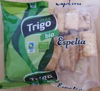Mini crackers de trigo espelta