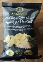 Extra Virgin Olive Oil and Himalayan Pink Salt Gourmet Potato Crisps