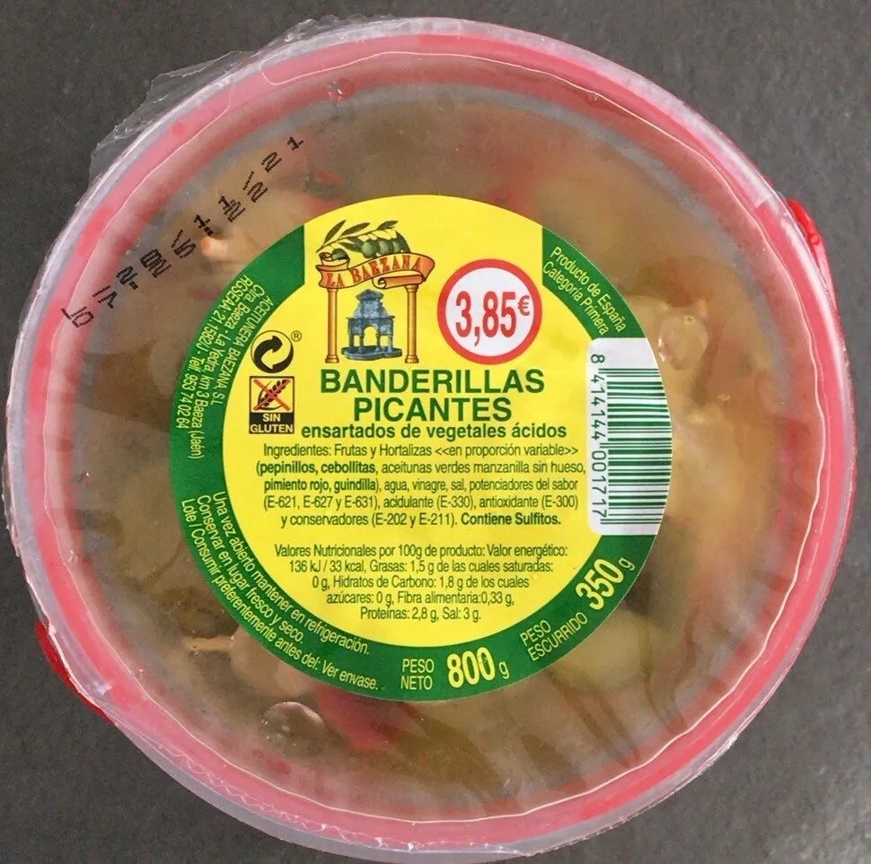 Banderillas picantes