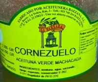 Aceituna verde machacada