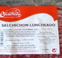 Salchichón loncheado