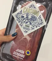 Meat Carsodo Ham Serrano Sliced 100G 1 / 1 16PCS / 1.6KG / Box