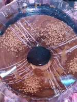 Queque chocolate y galletas