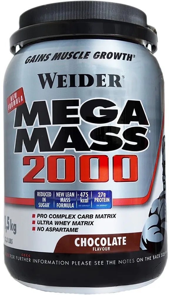 Weider Batido Energético Mega Mass Chocolate
