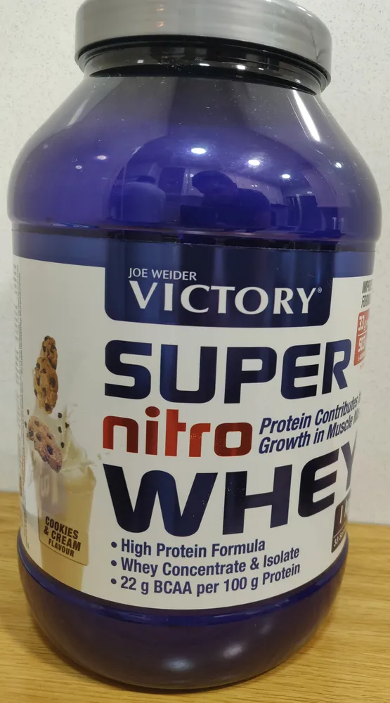 Super nitro whey cookies & cream