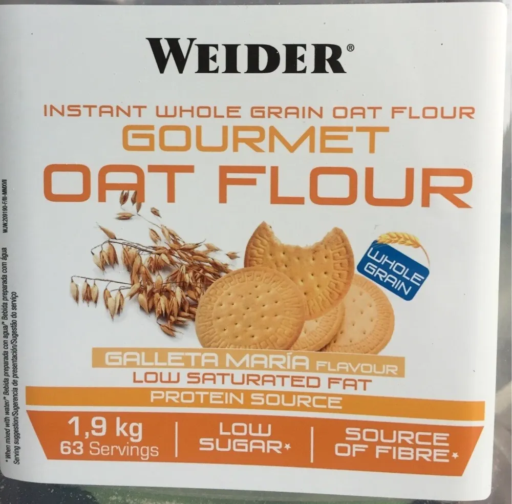 Gourmet oat flour galleta maria flavour