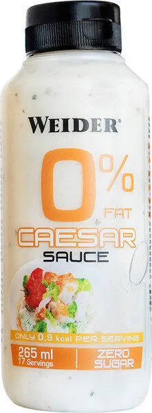 Salsa césar grasa y zero azúcar