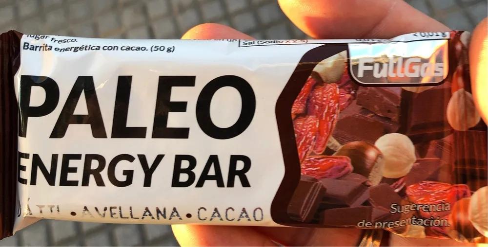 Paleo Energy Bar