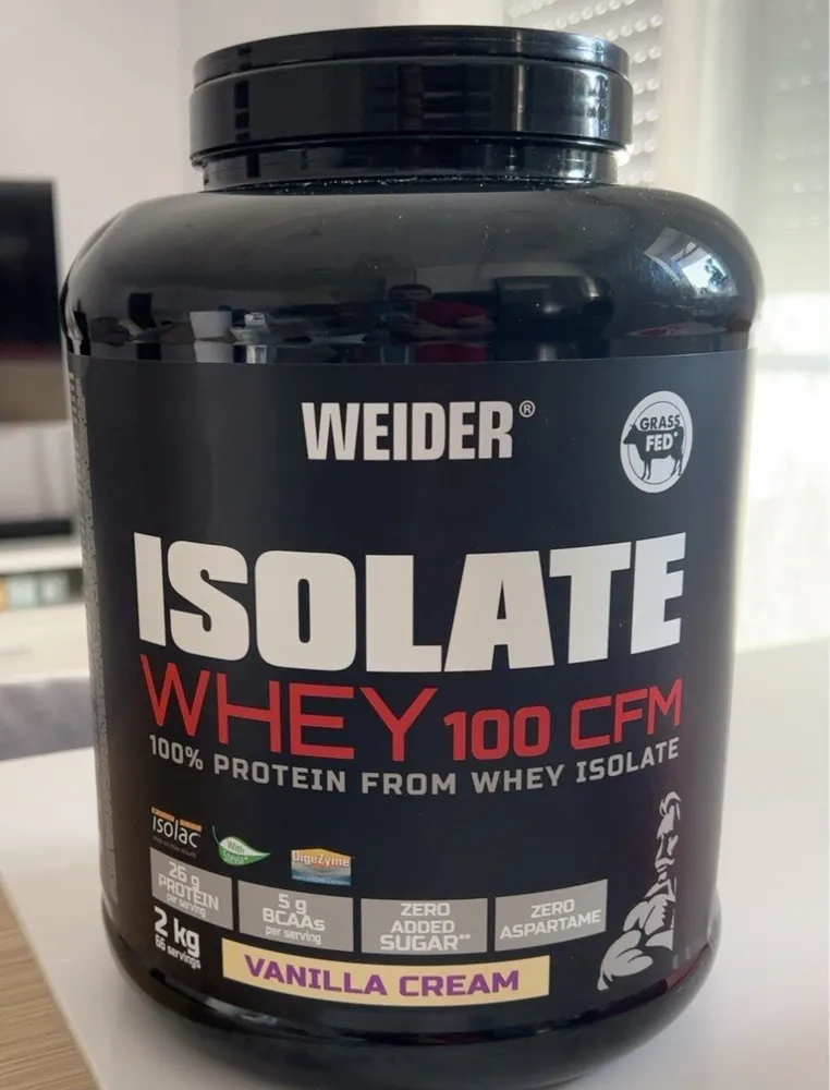 Isolate Whey Vanilla cream