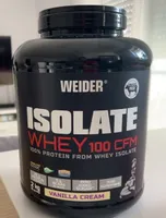 Isolate Whey Vanilla cream