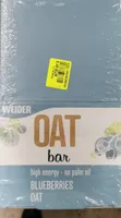 Oat bar bluebberries
