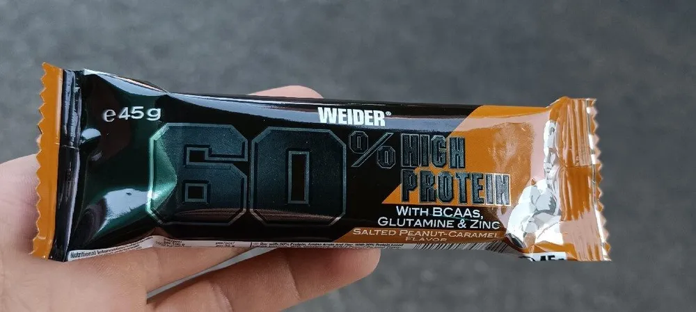 60% High Protein Salted Peanut-Caramel Bar
