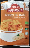 Conos de maíz al toque de queso
