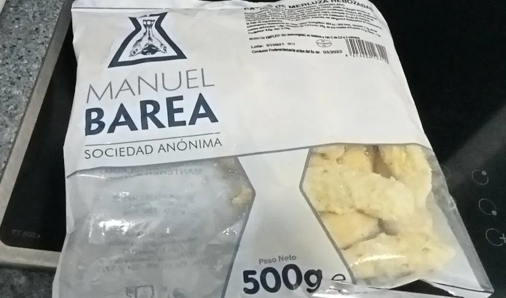 Pavías de merluza rebozadas