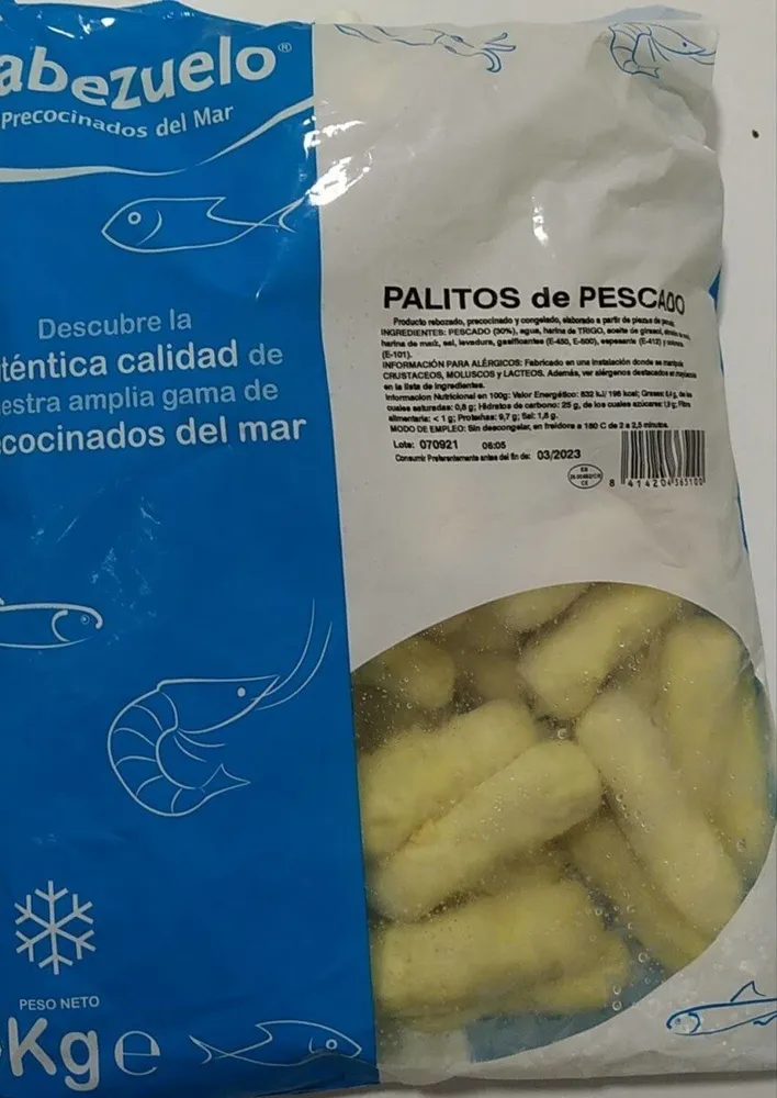Palitos de pescado