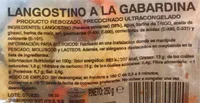 Langostino a la gabardina