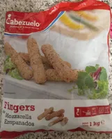 Fingers de Mozzarella Empanados