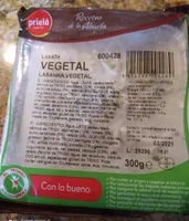 Lasaña vegetal