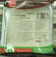 Canelones de espinacas
