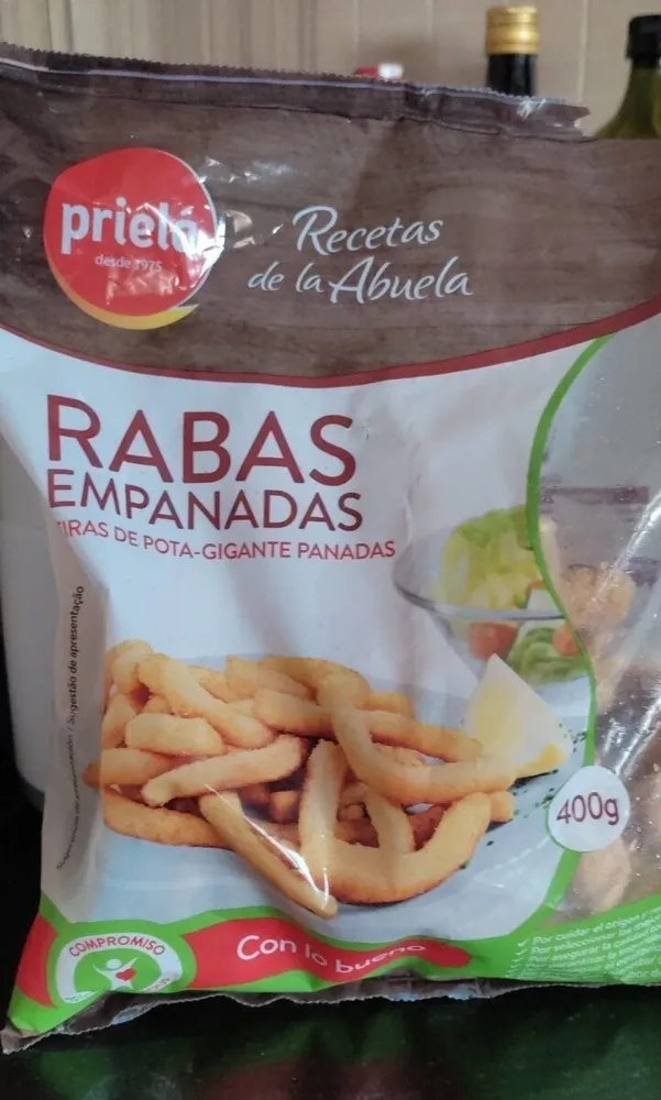 Rabas empanadas