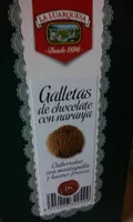 Galletas de chocolate con naranja