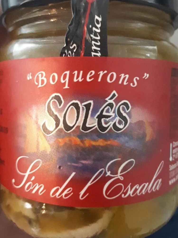 Boquerons solés