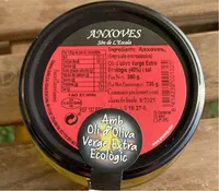 Anxoves amb Oli d’Oliva Verge Extra ECO