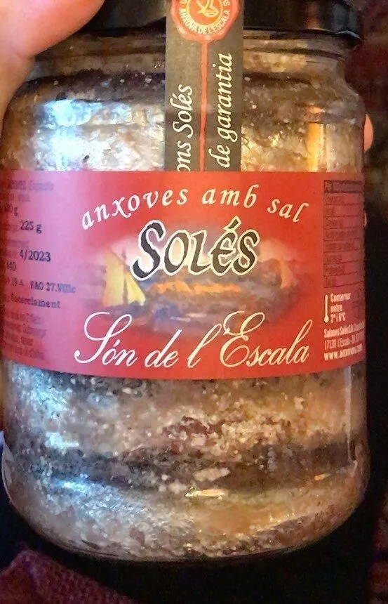 Anxoves amb sal