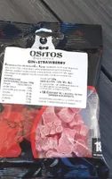 Bonbons alcoolisés saveur gin fraise